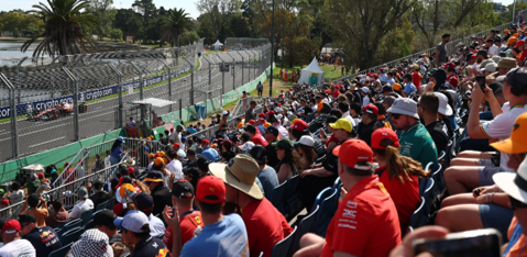 View from the Button Grandstand