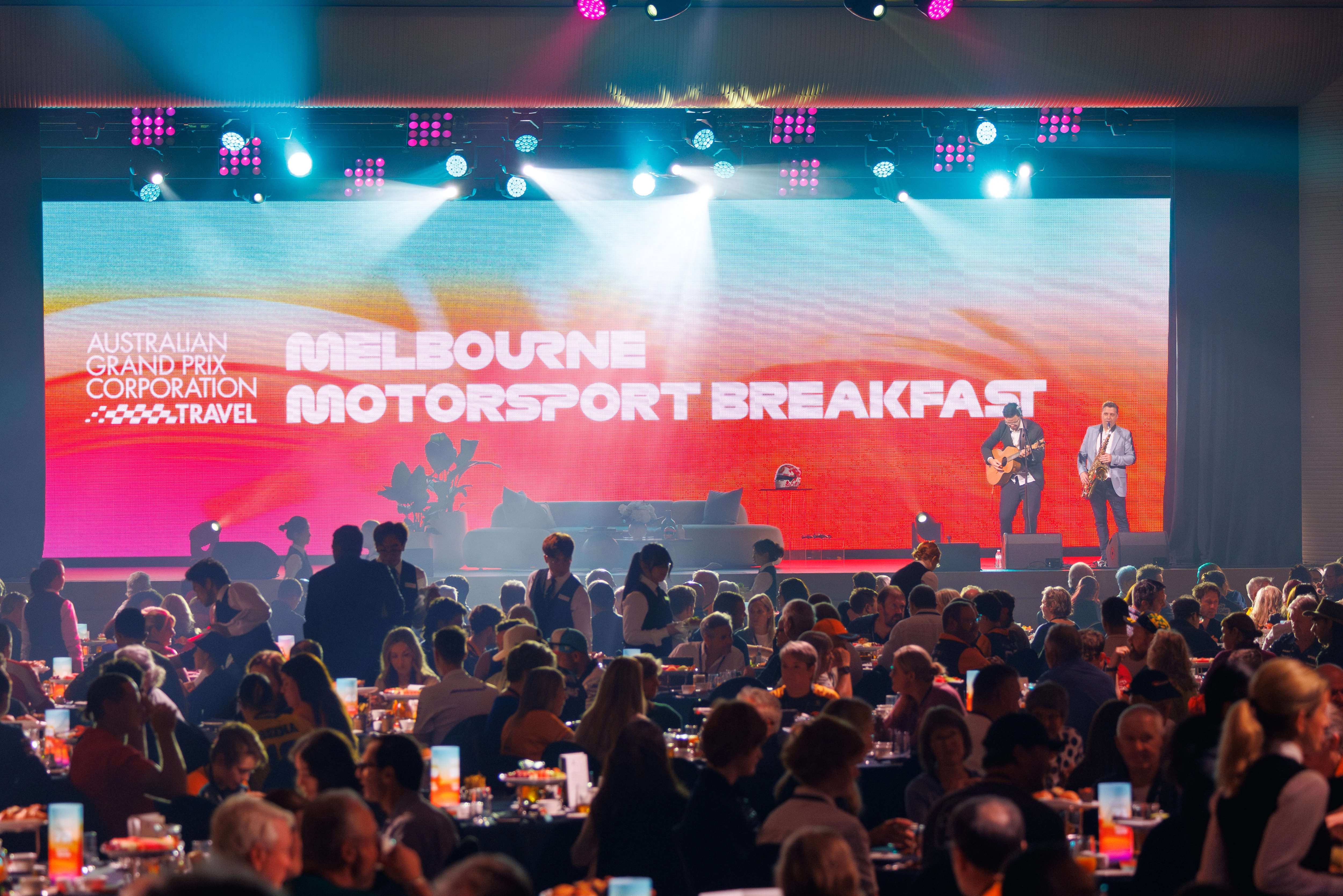 Guests at the Melbourne Motorsport Breakfast, Crown Palladium