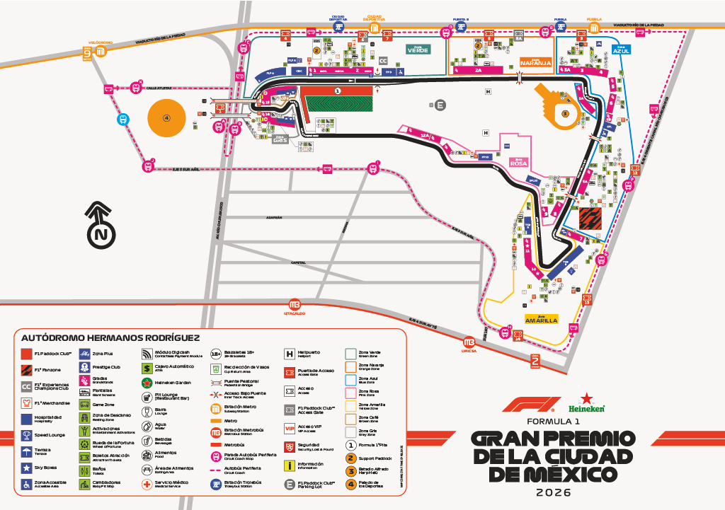 Link to Mexico City Track Map