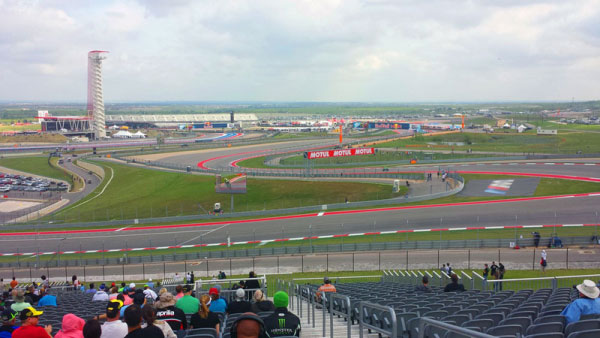 COTA Experiences MotoGP Turn 1