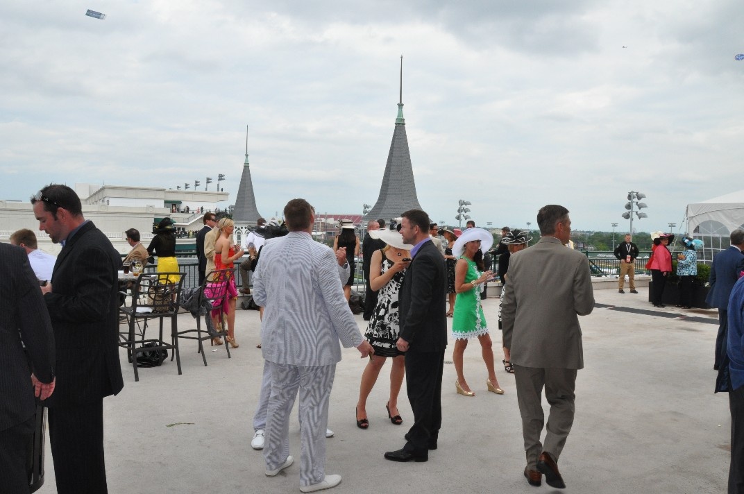 Trophy Room at the Kentucky Derby