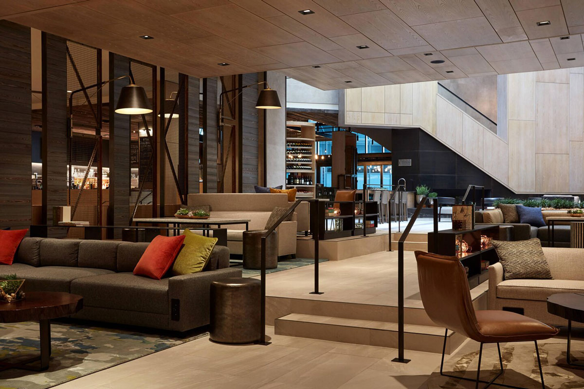 front entrance of the doubletree nyc financial district presidents cup experiences accommodation